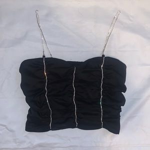 Nasty Gal rhinestone camisole